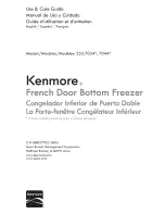 Preview for 1 page of Kenmore 253.7034 series Use & Care Manual