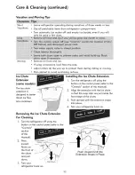 Preview for 32 page of Kenmore 253.7034 series Use & Care Manual