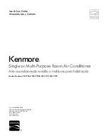 Preview for 1 page of Kenmore 253.77060 Use & Care Manual