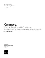 Preview for 1 page of Kenmore 253.86050 Use & Care Manual