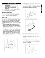 Предварительный просмотр 9 страницы Kenmore 253. Series Owner'S Manual