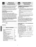 Preview for 2 page of Kenmore 253 Series Use & Care Manual