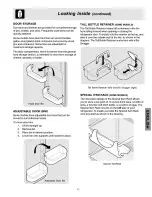 Предварительный просмотр 11 страницы Kenmore 253 Series Use & Care Manual