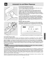 Preview for 13 page of Kenmore 253 Series Use & Care Manual