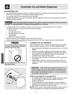 Preview for 14 page of Kenmore 253 Series Use & Care Manual