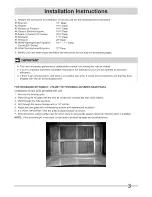 Preview for 3 page of Kenmore 25370135011 Installation Instructions Manual