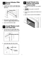 Предварительный просмотр 5 страницы Kenmore 25370186001 Installation Instructions Manual