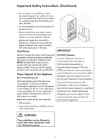 Preview for 3 page of Kenmore 25370412410 Use & Care Manual