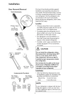 Preview for 8 page of Kenmore 25370412410 Use & Care Manual