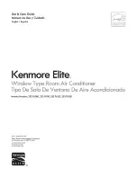 Kenmore 25376110410 Use & Care Manual preview