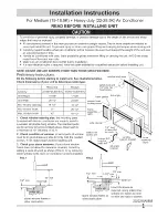 Preview for 1 page of Kenmore 25379184014 Installation Instructions Manual