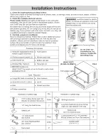 Preview for 2 page of Kenmore 25379184014 Installation Instructions Manual