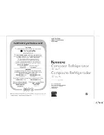 Kenmore 255.95693 Use & Care Manual preview