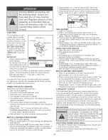 Preview for 23 page of Kenmore 259.162170 Assembly And Operation Manual