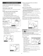 Preview for 25 page of Kenmore 259.162170 Assembly And Operation Manual