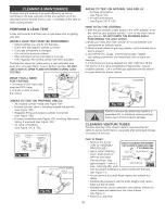 Preview for 30 page of Kenmore 259.162190 Assembly & Operation Instructions