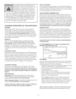 Preview for 31 page of Kenmore 259.162190 Assembly & Operation Instructions