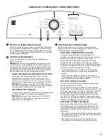 Предварительный просмотр 39 страницы Kenmore 26112 Series Use & Care Manual