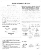 Предварительный просмотр 19 страницы Kenmore 2661532 Use & Care Manual