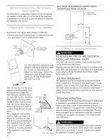 Предварительный просмотр 22 страницы Kenmore 2661532 Use & Care Manual