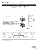 Preview for 1 page of Kenmore 27" (68.8) Installation Instructions