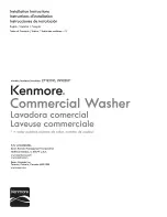 Kenmore 27122310, 2992310 Installation Instructions Manual предпросмотр