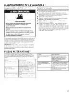 Предварительный просмотр 27 страницы Kenmore 27122310, 2992310 Installation Instructions Manual