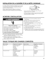 Предварительный просмотр 39 страницы Kenmore 27122310, 2992310 Installation Instructions Manual