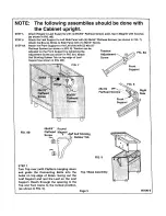Preview for 6 page of Kenmore 272.98100.491 Sewing machine cabinet Owner'S Manual