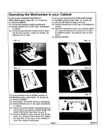 Preview for 8 page of Kenmore 272.98100.491 Sewing machine cabinet Owner'S Manual