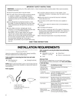 Preview for 4 page of Kenmore 2806 - Elite Oasis HE 4.7 cu. Ft. Capacity Washer User Manual