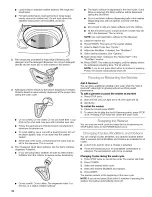 Preview for 12 page of Kenmore 2806 - Elite Oasis HE 4.7 cu. Ft. Capacity Washer User Manual