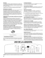 Preview for 34 page of Kenmore 2806 - Elite Oasis HE 4.7 cu. Ft. Capacity Washer User Manual