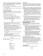 Preview for 40 page of Kenmore 2806 - Elite Oasis HE 4.7 cu. Ft. Capacity Washer User Manual