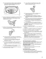 Preview for 61 page of Kenmore 2806 - Elite Oasis HE 4.7 cu. Ft. Capacity Washer User Manual