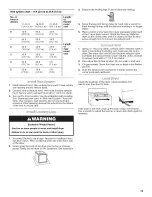 Предварительный просмотр 13 страницы Kenmore 29" (73.7CM) Installation Instructions Manual