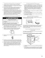 Предварительный просмотр 29 страницы Kenmore 29" (73.7CM) Installation Instructions Manual