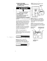 Предварительный просмотр 14 страницы Kenmore 29-Inch Wide GAS DRYERS Owner'S Manual