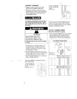 Предварительный просмотр 16 страницы Kenmore 29-Inch Wide GAS DRYERS Owner'S Manual