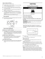 Предварительный просмотр 9 страницы Kenmore 29" Installation Instructions Manual