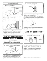 Предварительный просмотр 12 страницы Kenmore 29" Installation Instructions Manual