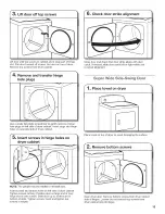 Предварительный просмотр 15 страницы Kenmore 29" Installation Instructions Manual