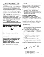 Предварительный просмотр 43 страницы Kenmore 29" Installation Instructions Manual