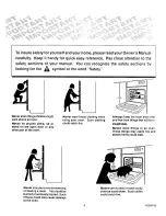 Preview for 3 page of Kenmore 30129 Use, Care, Safety Manual