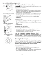 Preview for 18 page of Kenmore 3055 - 24 in. Wall Oven Use & Care Manual