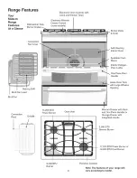 Предварительный просмотр 8 страницы Kenmore 3103 - Elite 30 in. Slide-In Gas Range Use And Care Manual