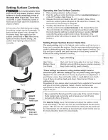 Предварительный просмотр 11 страницы Kenmore 3103 - Elite 30 in. Slide-In Gas Range Use And Care Manual