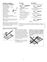 Предварительный просмотр 13 страницы Kenmore 3103 - Elite 30 in. Slide-In Gas Range Use And Care Manual