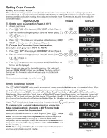 Предварительный просмотр 25 страницы Kenmore 3103 - Elite 30 in. Slide-In Gas Range Use And Care Manual