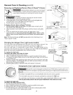 Предварительный просмотр 45 страницы Kenmore 3103 - Elite 30 in. Slide-In Gas Range Use And Care Manual